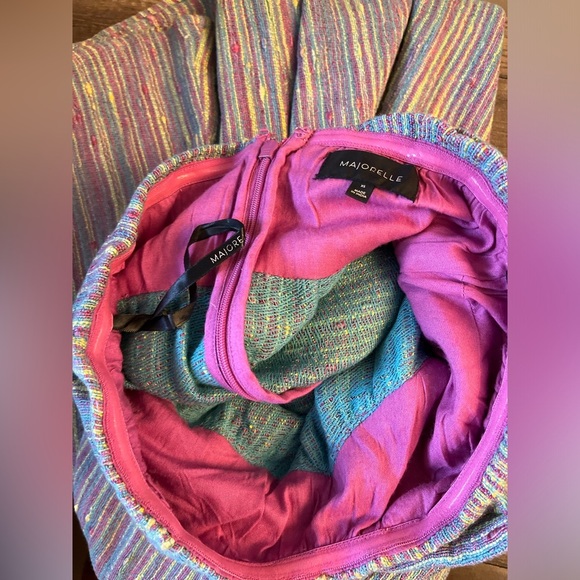 Majorelle Vienna Maxi Dress - Tube Rainbow Stripes - Picture 7 of 9